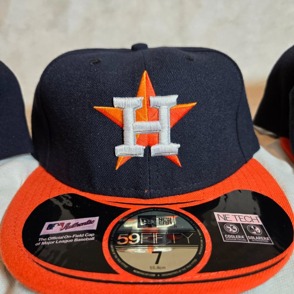 New Era 59Fifty Men's Hat MLB Houston Astros On Field Fitted Cap ALL SIZES - Picture 3 of 8